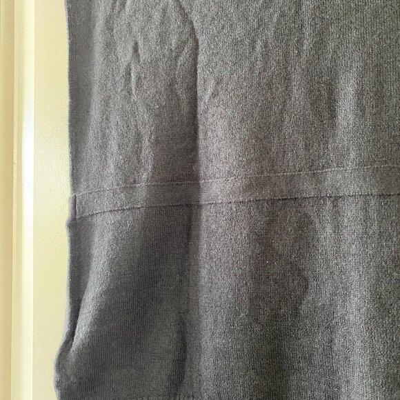 J. Crew Lightweight 100% Cashmere Cardigan Vest Gray Small $168 JCrew - Picture 3 of 4